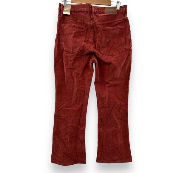 Madewell Cali Demi-Boot Jeans in Corduroy: Button-Front Edition Sz 30 NEW - Picture 6 of 15